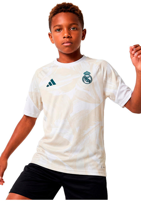 Real Madrid Pre-Match Shirt 2026-2027 Kids White