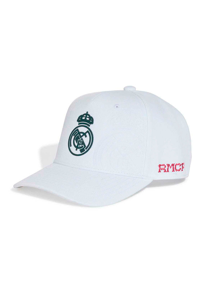 Real Madrid Cap 2026-2027 White-Aurora Ivy