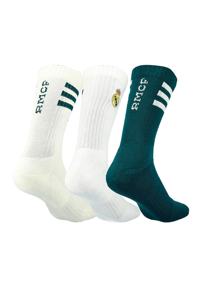 Real Madrid Socks 2026-2027 White-Aurora Ivy