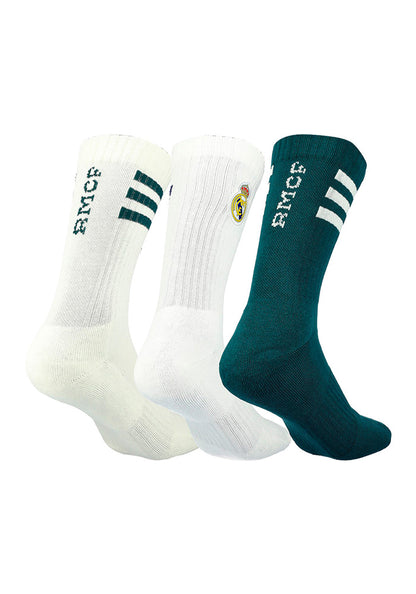 Real Madrid Socks 2026-2027 White-Aurora Ivy