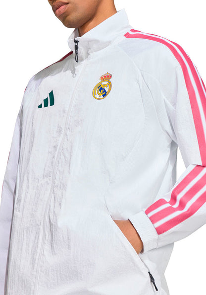 Chaqueta Real Madrid Pre-Match Home 2026-2027 Blanca