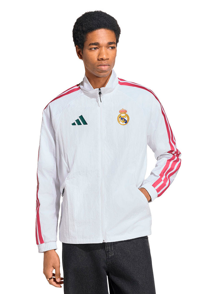Chaqueta Real Madrid Pre-Match Home 2026-2027 Blanca