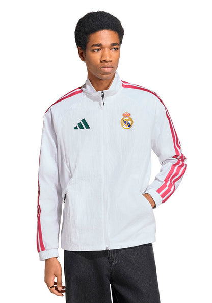 Chaqueta Real Madrid Pre-Match Home 2026-2027 Blanca