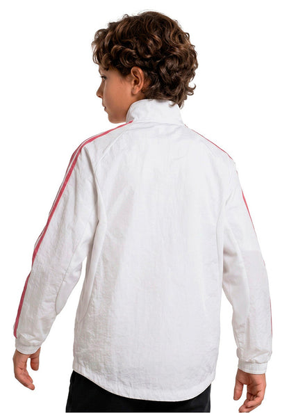 Real Madrid Pre-Match Home Jacket 2026-2027 Kids White