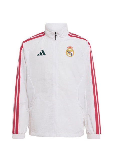Chaqueta Real Madrid Pre-Match Home 2026-2027 Niño white