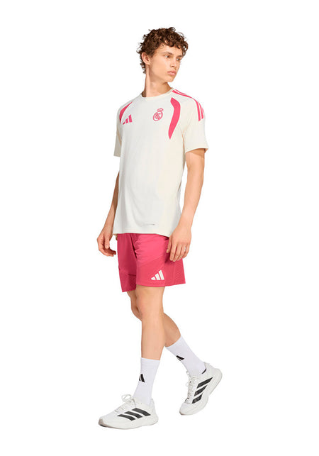 Camiseta Real Madrid Training 2026-2027 Ivory-Wild Pink