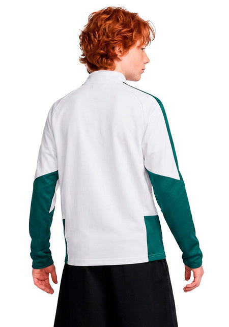 Real Madrid Training UCL Sweatshirt 2026-2027 Kids White/Rich Green