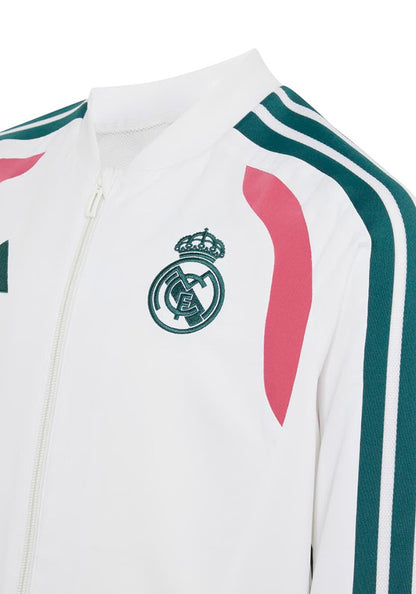Real Madrid Training UCL Tracksuit Jacket 2026-2027 Kids White