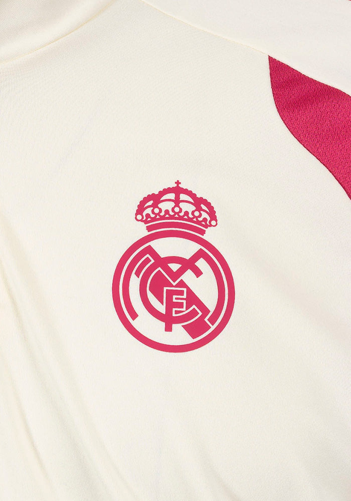 Sudadera Real Madrid Training 2026-2027 Ivory-Wild Pink