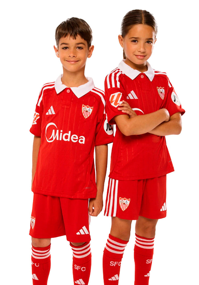 Sevilla FC Away Kit 2025-2026 Kids