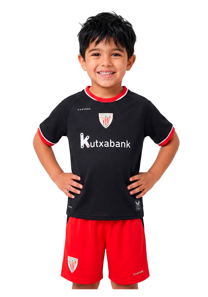 Conjunto Athletic Club Bilbao Segunda Equipación 2026-2027 Niño Black