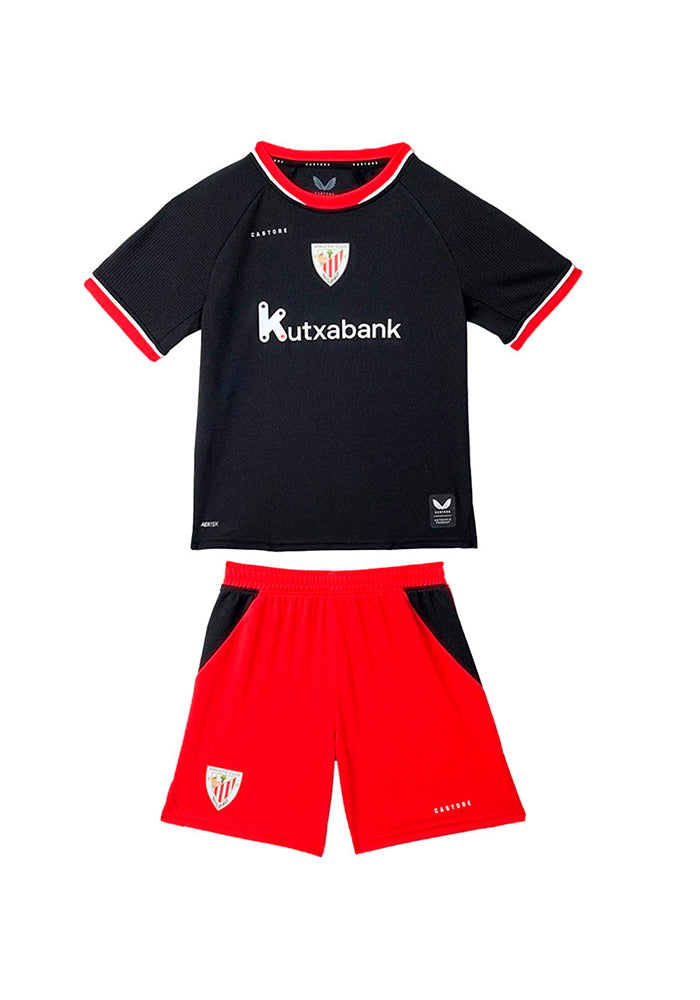 Conjunto Athletic Club Bilbao Segunda Equipación 2026-2027 Niño Black