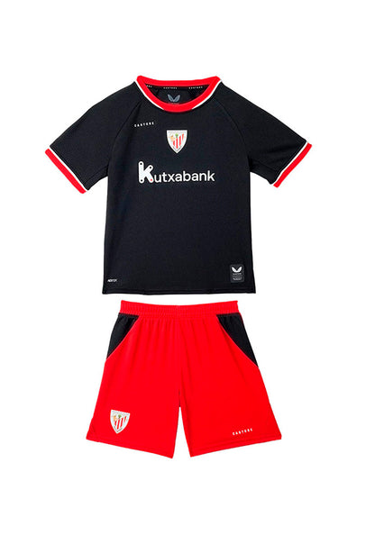 Conjunto Athletic Club Bilbao Segunda Equipación 2026-2027 Niño Black