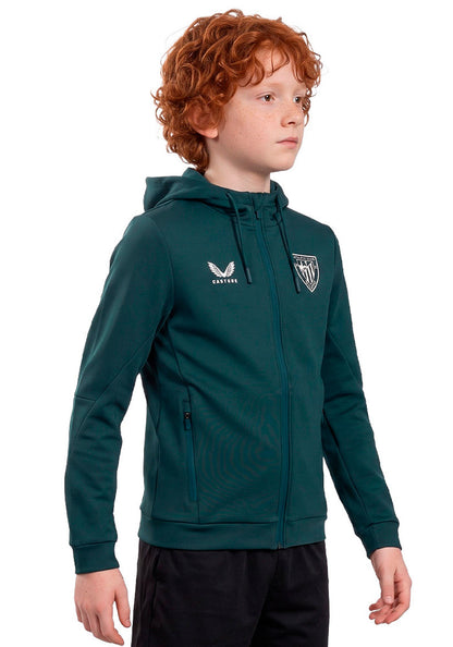Athletic Club Bilbao Training Sweatshirt 2026-2027 Kids Dark Green