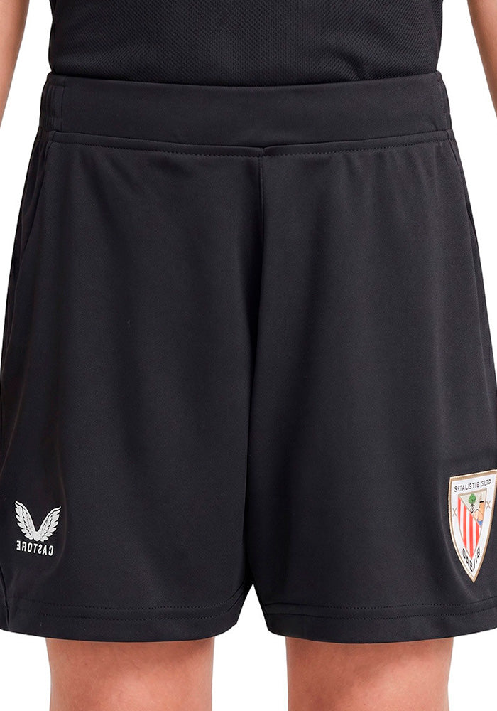 Athletic Club Bilbao Home Shorts 2026-2027 Kids Black