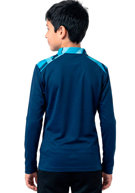 Athletic Club Bilbao Pre-Match Third Kit Sweatshirt 2026-2027 Kids Blue