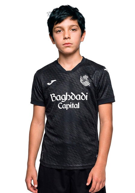 Camiseta Real Sociedad Segunda Equipación 2026-2027 Niño BLACK