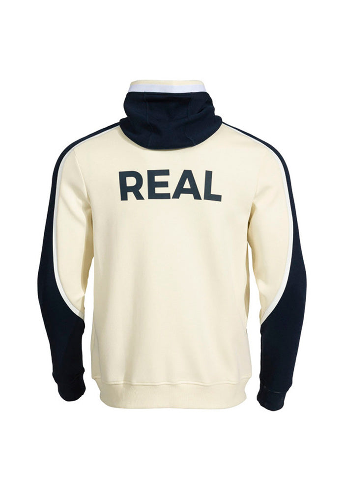 Real Sociedad Fanswear Jacket 2026-2027 Beige