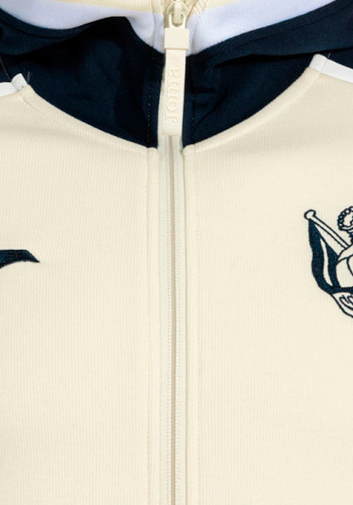 Real Sociedad Fanswear Jacket 2026-2027 Beige