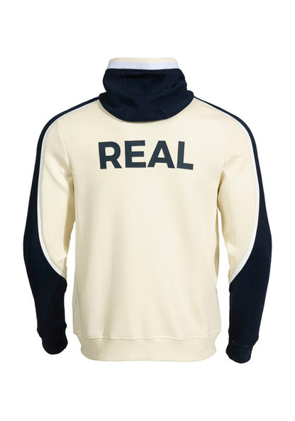 Real Sociedad Fanswear Jacket 2026-2027 Kids Beige