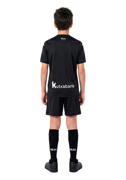 Conjunto Real Sociedad Segunda Equipación 2026-2027 Niño BLACK