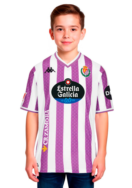 Camiseta Real Valladolid Primera Equipación 2025-2026 Niño
