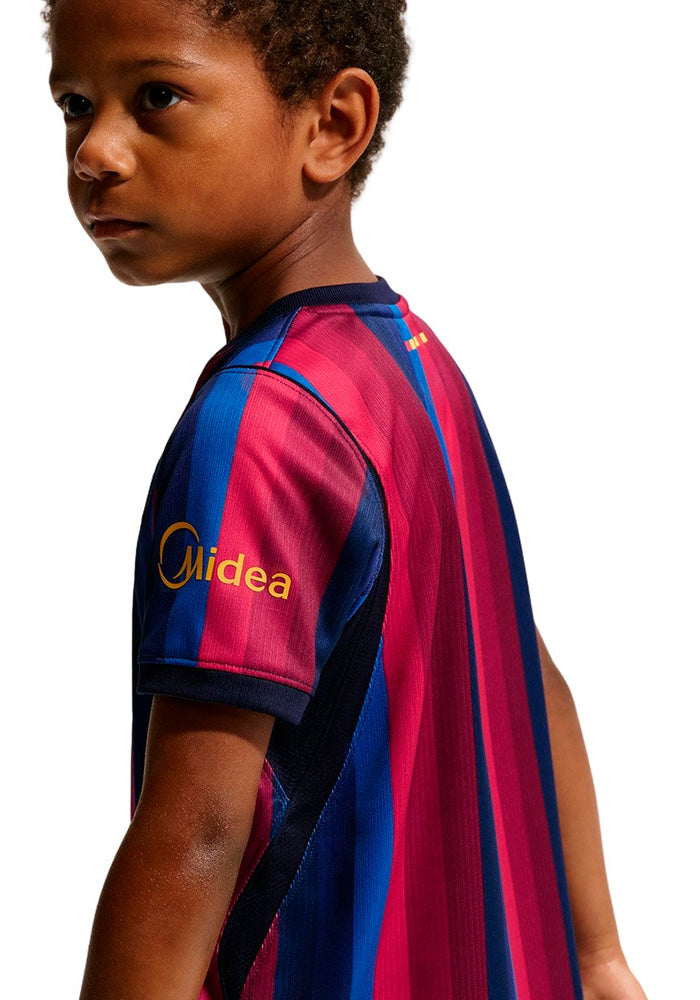FC Barcelona Home Kit Set 2026-2027 Kids Garnet