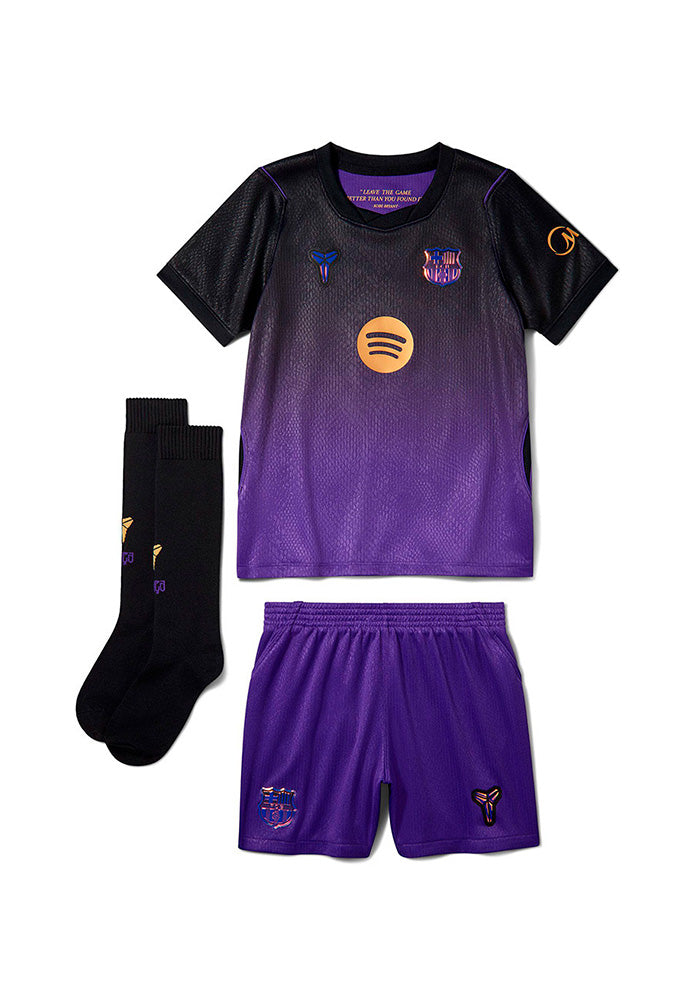FC Barcelona Second Kit x Kobe Set 2026-2027 Kids Purple