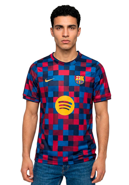Camiseta Fc Barcelona Pre-Match 2026-2027 Noble Red