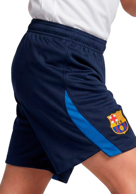 FC Barcelona Home Shorts 2026-2027 Kids Dark Blue
