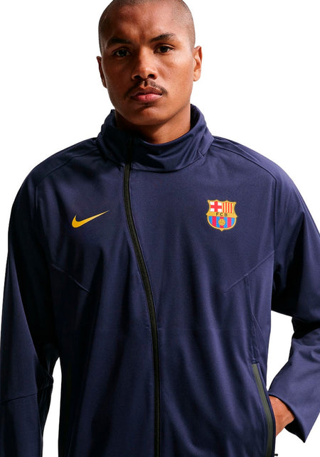 FC Barcelona Pre-Match Jacket 2026-2027 Black