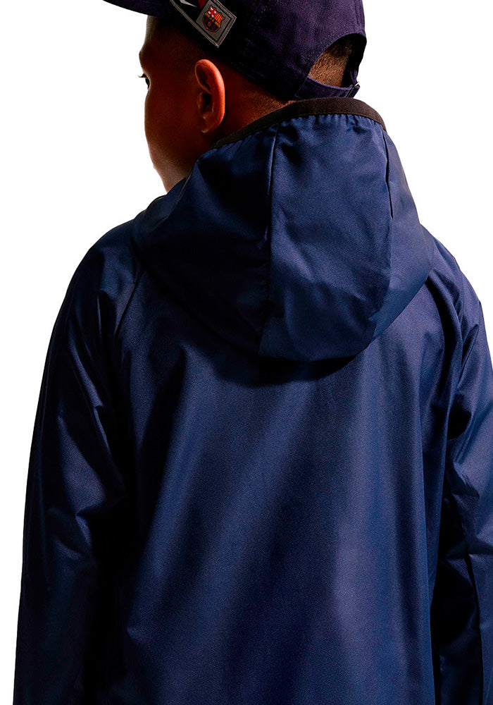 FC Barcelona Pre-Match Jacket 2026-2027 Kids Dark Blue
