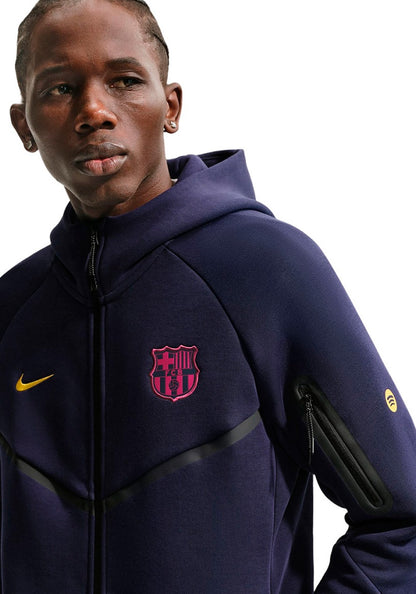 FC Barcelona Fanswear Jacket 2026-2027 Blackened Blue