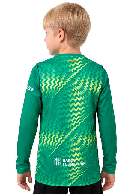 FC Barcelona Kids Home Goalkeeper Shirt 2026-2027