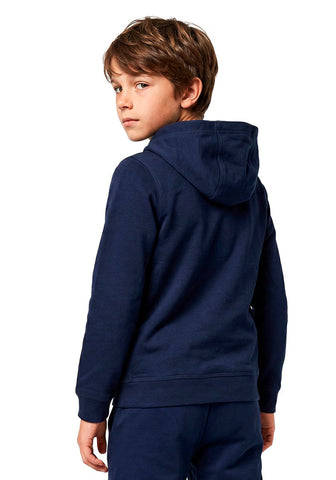 FC Barcelona Kids Fanswear Hoodie 2026-2027 Blue