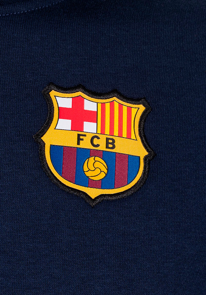 FC Barcelona Kids Fanswear Hoodie 2026-2027 Blue