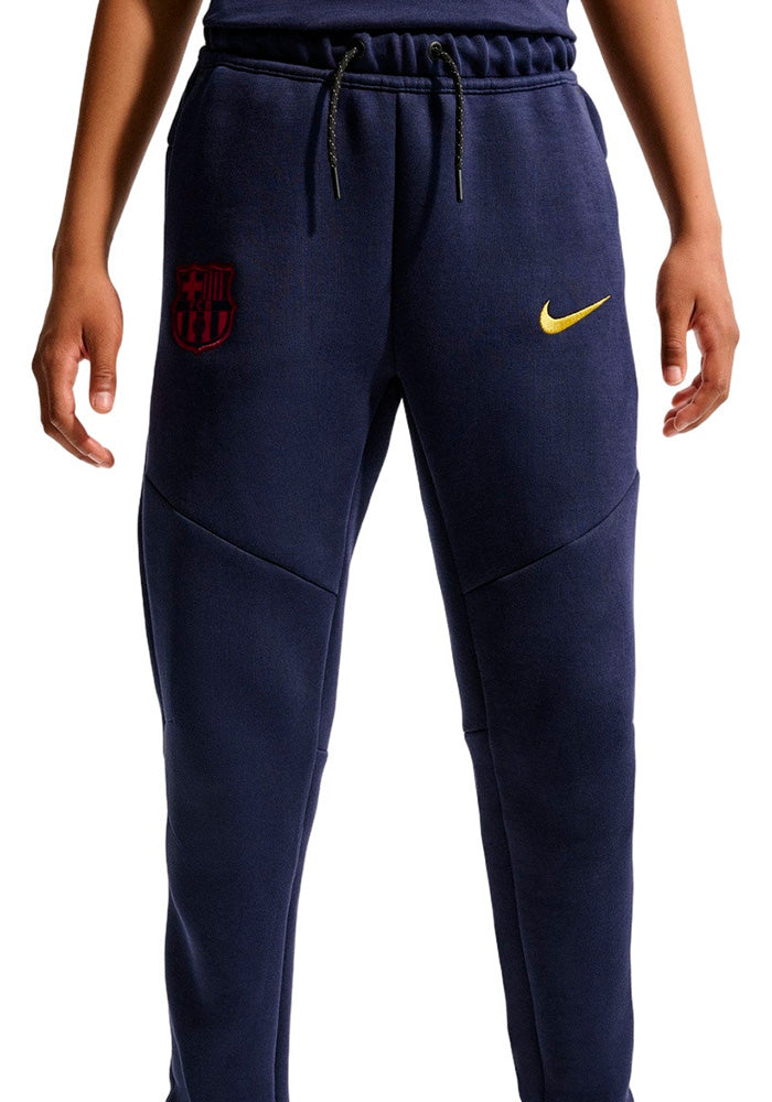 FC Barcelona Fanswear Trousers 2026-2027 Kids Dark Blue