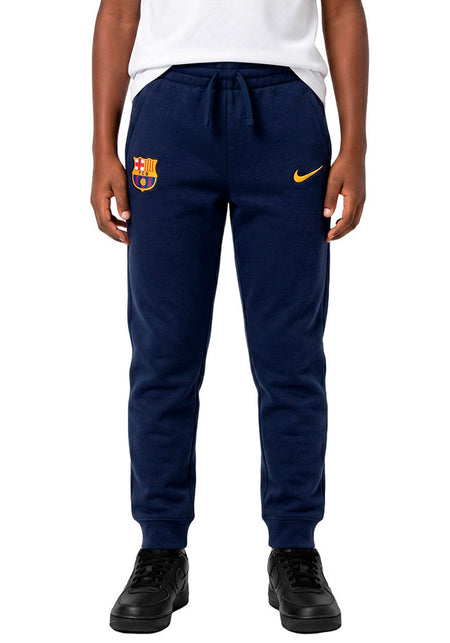 Pantalón largo Fc Barcelona Fanswear 2026-2027 Azul Niño