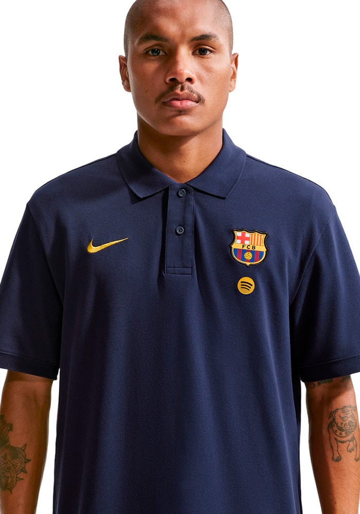 FC Barcelona Fanswear Polo Shirt 2026-2027 Blue