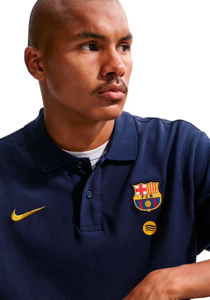 FC Barcelona Fanswear Polo Shirt 2026-2027 Blue