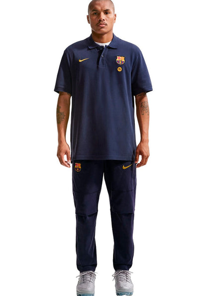 FC Barcelona Fanswear Polo Shirt 2026-2027 Blue