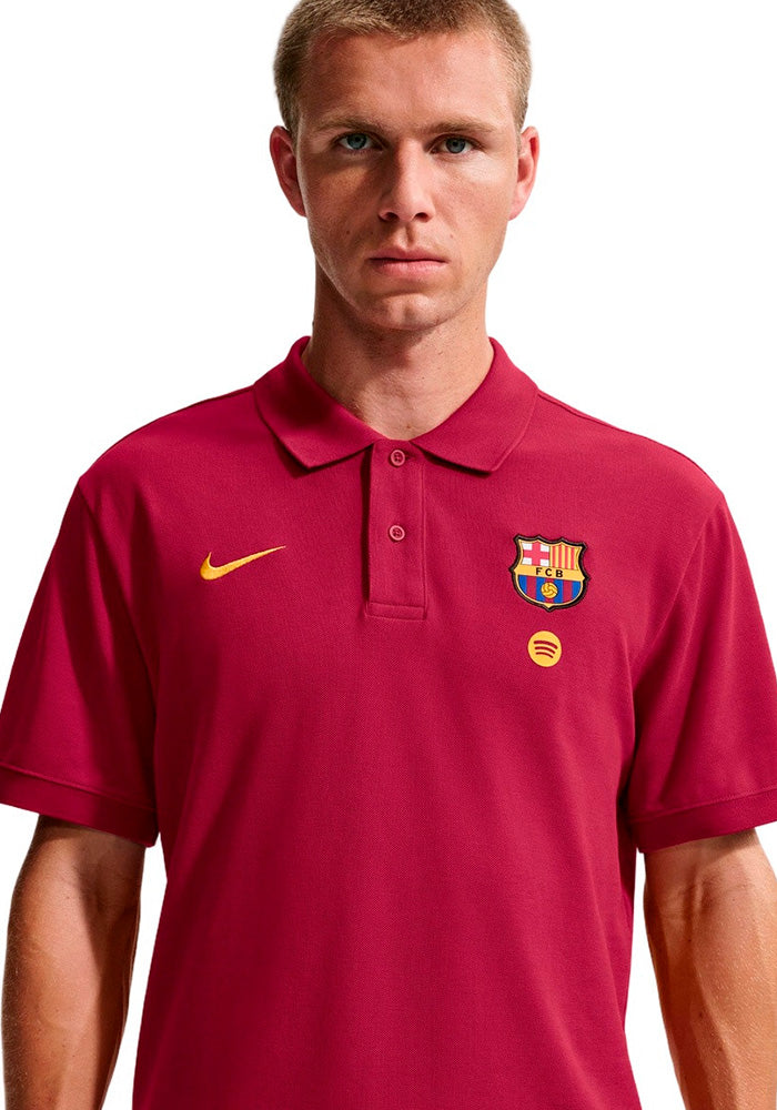 FC Barcelona Fanswear Polo Shirt 2026-2027 Red