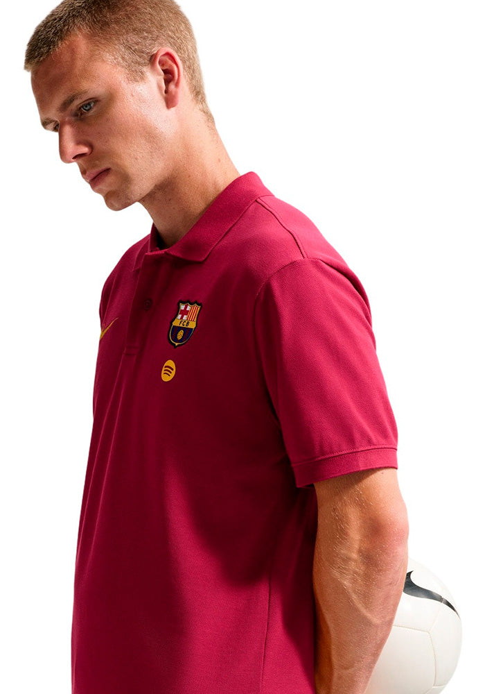 FC Barcelona Fanswear Polo Shirt 2026-2027 Red