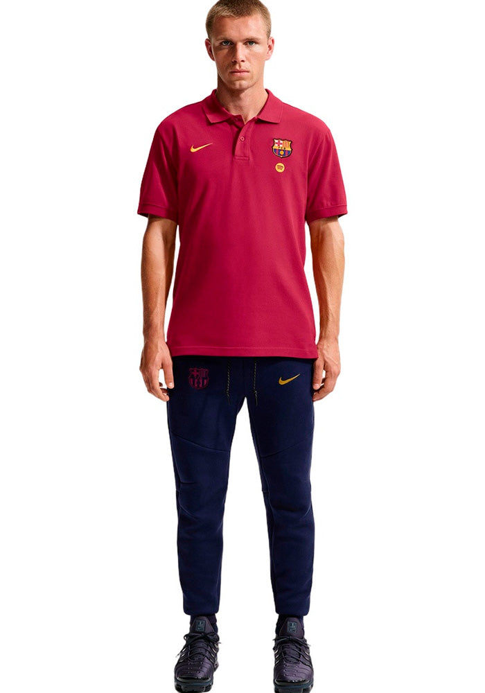FC Barcelona Fanswear Polo Shirt 2026-2027 Red