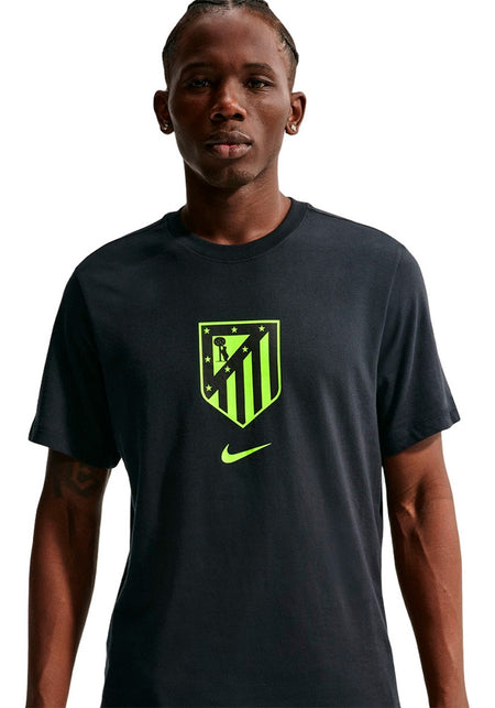Atlético de Madrid Fanswear T-Shirt 2026-2027 Black