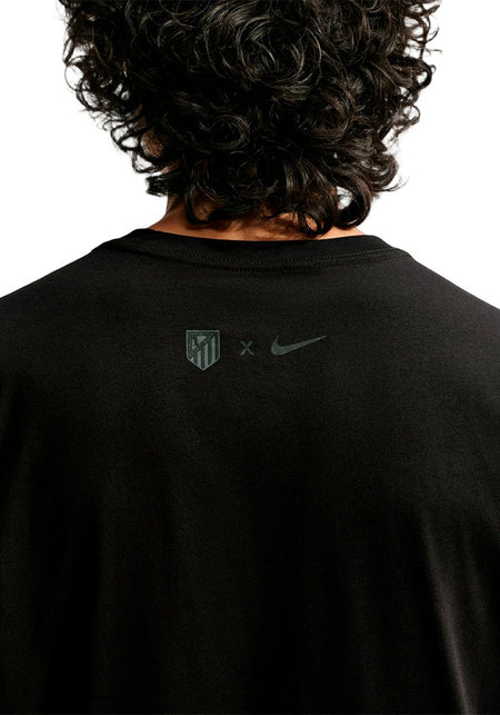 Atlético de Madrid Fanswear T-Shirt 2026-2027 Black