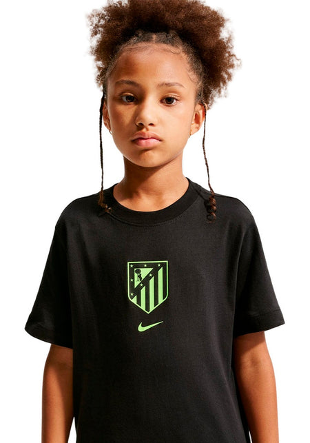 Atlético de Madrid Kids Fanswear T-Shirt 2026-2027 Black