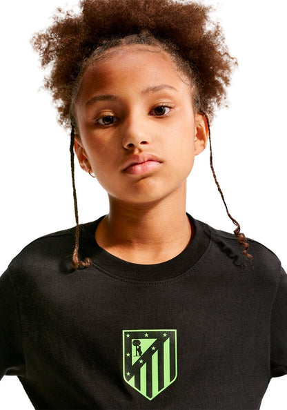 Atlético de Madrid Kids Fanswear T-Shirt 2026-2027 Black