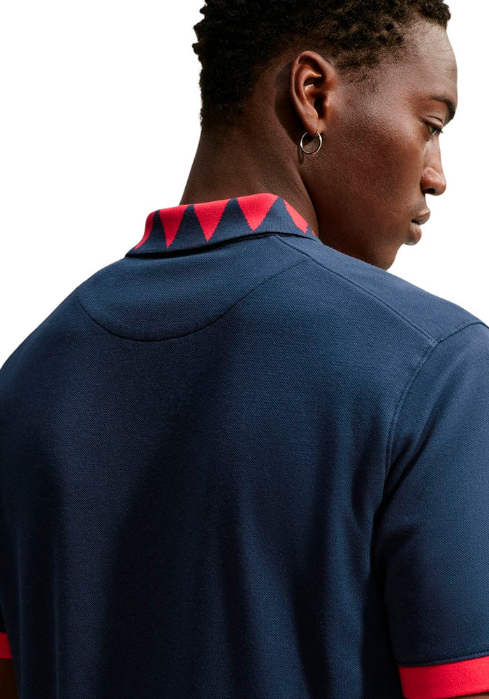 Atlético de Madrid Fanswear Polo Shirt 2026-2027 Obsidian