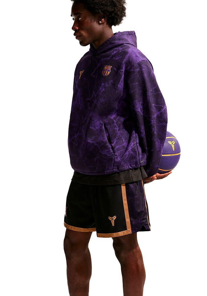 FC Barcelona Fanswear Shorts 2026-2027 Black-Field Purple